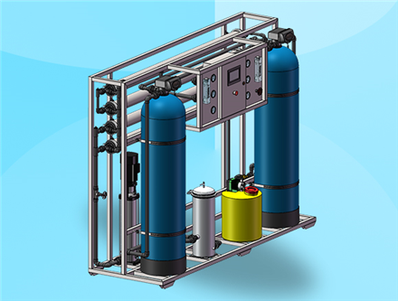 南宁 -反渗透设备-采购一套反渗透设备产水量：2吨/小时