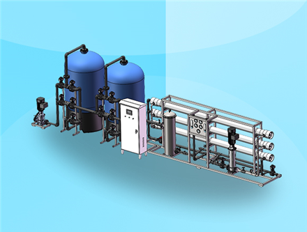 12吨/时反渗透设备 平凉纯水设备生产厂家 12吨每小时纯水设备