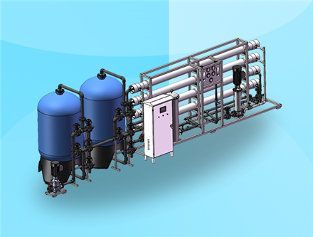 16吨/时反渗透设备 鞍山纯水设备生产厂家 16吨每小时纯水设备